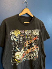 George Thorogood Concert Tour Unisex Adult Black T-Shirt Full Size