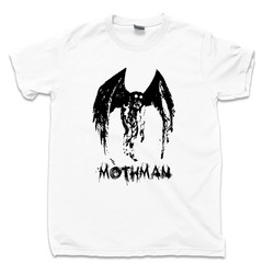 Mothman T Shirt UFO Alien Monster Jackalope Bigfoot Sighting Cryptid Hunter Tee