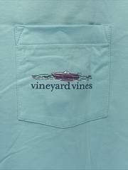 Vineyard Vines Men’s Medium Dockside Lobster Island Paradise Short Sleeve NWT