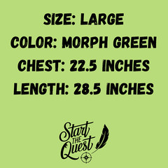 Under Armour Men’s Large Morph Green Athletic Training UA Tech 2.0 T-shirt