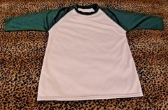 3 Packs Men’s 3/4 Sleeve Crew Neck Raglan Jersey Baseball Tee Shirts Size Small