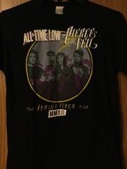 Pierce The Veil & All Time Low – Spring Fever Tour MMXIII/Black Shirt/2 Sided/M