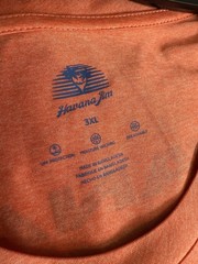 HAVANA JIM UPF MOISTURE WICKING SHIRT SIZE 3XL Fishing **flaw See Last Photo K25