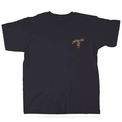 New OLD GUYS RULE T SHIRT PERMANENT VACATION, TIKI, NAVY BLUE