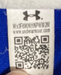 Under Armour Men’s Size 5xl Shirt Blue Pepsi Logo Activewear Loose Short Sleeve