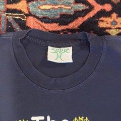 Online Ceramics Rules To Live By Tee Navy XL Commandments Hand-Printed Pre-Owned