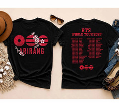 BTS World Tour Arirang 2026 Two-Sided K-Pop Graphic T-Shirt