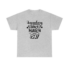 March Birthday shirt 3XL-5XL customise year born in March birthday in March