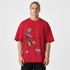 Norway Soccer No. 9 Jersey Style Unisex T Shirt Football Fan Gift