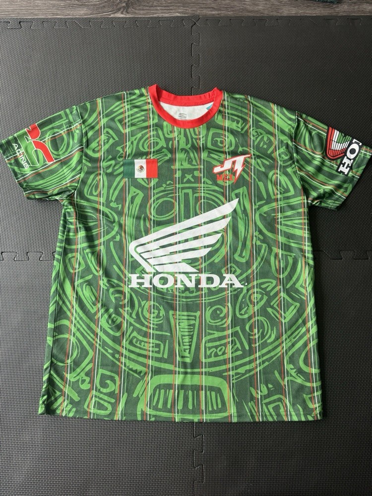 OFFICIAL LICENSED HONDA WORLD CUP RACING MEXICO JERSEY XL Brand New