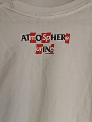 Supreme x Antihero Atmosphere Urine T Shirt XL White Made USA Skate Tee