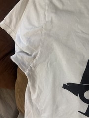 RHUDE World Championship Ivory Cotton Graphic Short Sleeve. Marks Under Arms