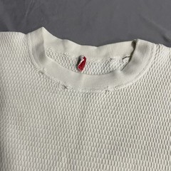 Vintage 40s 50s Flagg Bodyguard Utica Distressed Thermal Longsleeve Size Small