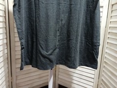 Goodfellow Co Mens Shirt Size XXL Dark Gray Every Wear Short Sleeve V Neck Tee