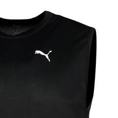 PUMA All In Crew Neck Athletic Tank Top Mens Black Casual Athletic 68614701