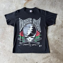vintage grateful dead chicago white sox band graphic t-shirt anvil xl