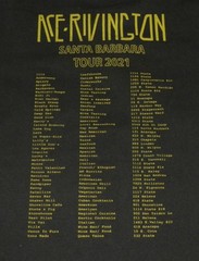 Limited-Edition Ace Rivington “S.B. Tour 2021” Godzilla Graphic T-Shirt