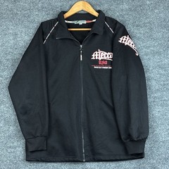 VTG Mecca USA Track Jacket Chase The Dream Medium Fleece Full Zip Streetwear Rap