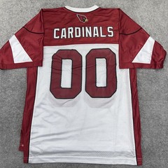 ARIZONA CARDINALS Jersey Reebok On Field NFL Football #00 Game Day Adult Medium