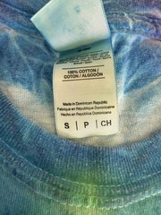 Great Wolf Lodge Rainbow Tie Dye Tshirt Men’s Small Colortone 100% Cotton Tiedye