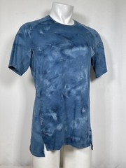 Lululemon Always Agile Diamond Dye True Navy Chambray T-Shirt Men’s XL