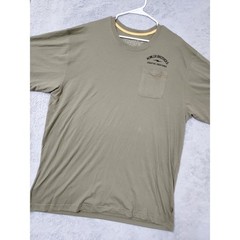 Howler Brothers Shirt Mens XXL Creative Creatures Graphic Pocket Tee Green 2XL