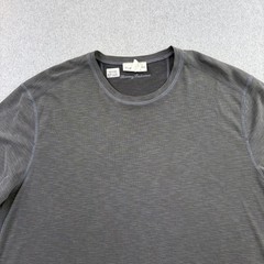 Tommy Bahama Shirt Mens 2XL Gray Reversible Short Sleeve Crewneck Casual Adult