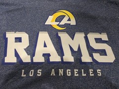 LOS ANGELES RAMS Mens NFL Team Apparel T-Shirt Size XL