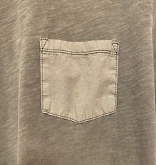 Marine Layer Vintage Heavy Slub Pocket T Shirt Mens Medium Green Cotton Casual