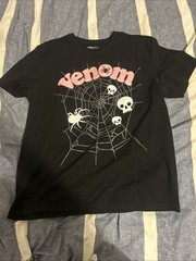 Roku Studio Men’s Graphic Shirt Sz 3XL Venom Sewn Spiderweb Streetwear