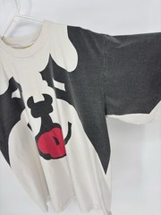 Vtg Big Dogs Dog Face T Shirt XL All Over Print USA Single Stitch 90’s Graphic T