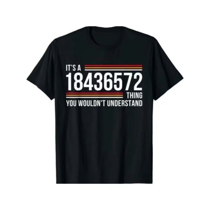 Classic Muscle Car Enthusiast T-Shirt, 18436572 V8 Engine Print, Casual Cotton