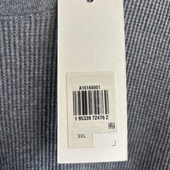 New Levi’s Gray Thermal Heavyweight Long Sleeve Mens Standard 3XL T Shirt NWT