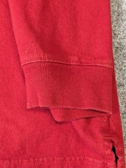 Duluth Trading Co Men’s XL Longtail T Shirt /Pocket Long Sleeve Deep Red Cotton
