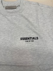 Fear of God Essentials Light Oatmeal T-Shirt SS22 100% Authentic
