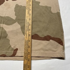Vintage Camo T-Shirt Men’s Large Camouflage Outdoor Army Military Dad Serviceman