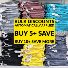 Threadfast 100A Blank T-Shirt Soft Premium Tee S-3XL Multiple Colors Bulk