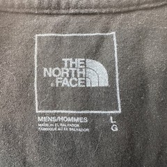 The North Face T-Shirt Mens L Black Half Dome Logo Graphic Short Sleeve Cotton