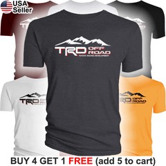 TRD Off Road T-Shirt Toyota Racing Development Sport Rally Truck Car Men
