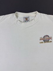 Rare Vintage 90s Hard Rock Cafe Los Angeles Melrose Band Music Art XL Promo Tee