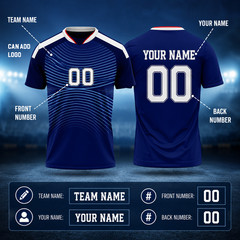 Custom Soccer Jersey Personalized Name Number Logo, USA World Cup Shirt
