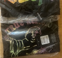 TRUE RELIGION REAL DEAL BUDDHA Onyx Designer T-shirt 🔥 Men’s Size Large *Rare*