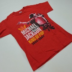 Rare Vintage Michael Jackson The King of Pop 1958-2009 Memorial T Shirt 2000s S