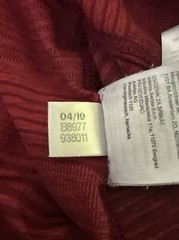 Adidas T-Shirt Mens Size Medium Climalite Matchcode Red EI8977