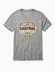 NWT Lucky Brand Castrol Crest Tee. Size: XL. MSRP $44.50