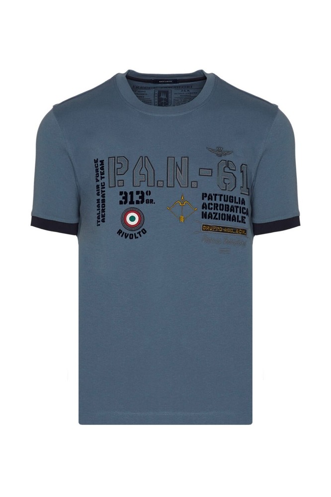 AERONAUTICA MILITARY Men’s 231TS2071J589 Avio 21262 Short Sleeve T-Shirt