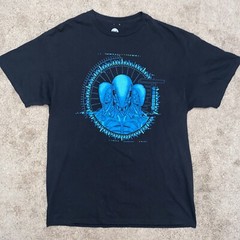 West World Synthetic Drone Robot Heads T-Shirt Large Black HBO TV Sci-Fi Mystery