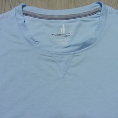 JOHNNIE O Mens L LARGE THE COURSE T SHIRT PERFORMANCE GOLF TEE KONA BLUE AQUA