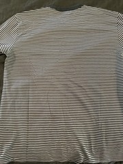 NWT Madewell Mens Garment Dyed Allday Crewneck Tee Green Stripe Size Large NM162