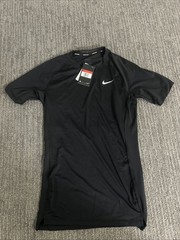 NIKE PRO TRAINING DRI-FIT SHORT SLEEVE BLACK T-SHIRT MENS SIZE LARGE DH4800-010
